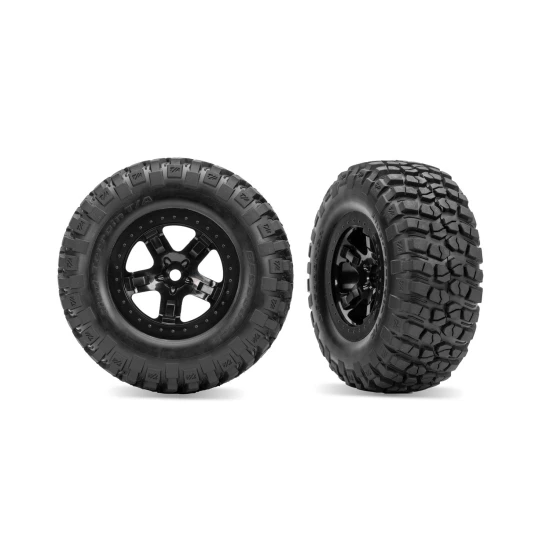 SCT Black Wheels & BFGoodrich Tires (2)