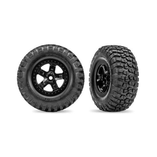 SCT Black Wheels & BFGoodrich Tires (2)