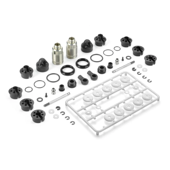 SHOCK ABSORBERS 30MM - SHORT CAP - BIG BORE - SET (2)