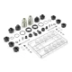 SHOCK ABSORBERS 30MM - SHORT CAP - BIG BORE - SET (2)
