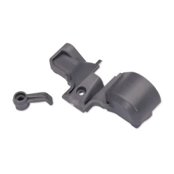 Cover, gear/ wire retainer (slate gray)