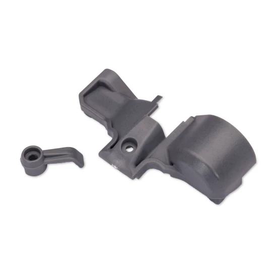 Cover, gear/ wire retainer (slate gray)