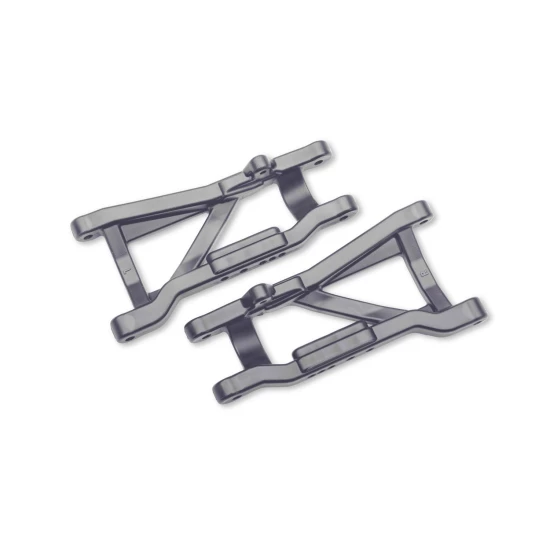 Suspension arms, slate gray, rear, heavy duty (2)
