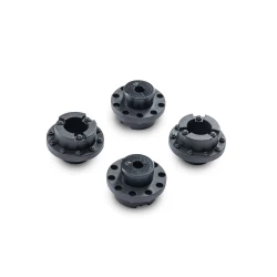 Center caps, wheel (slate gray) (4)