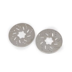 Brake disc, front (stainless steel) (2)