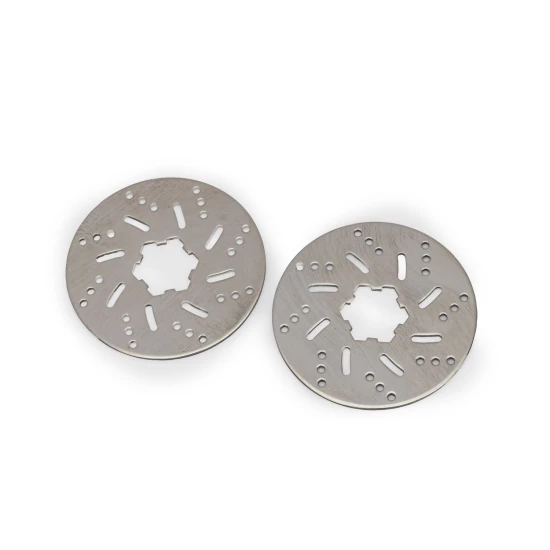 Brake disc, front (stainless steel) (2)