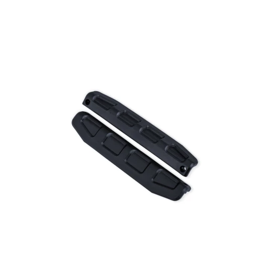 Nerf bars, chassis (steel gray) (2)