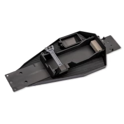 Lower chassis (steel gray) (166mm long battery compartment) (fits both flat and hump style battery packs)