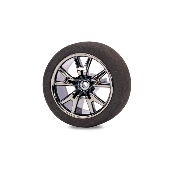 Steering wheel, transmitter (black chrome-plated)