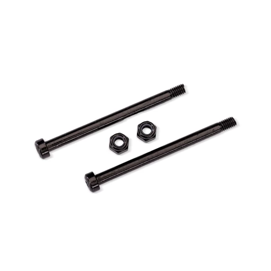 Threaded Lower Outer 4x47 mm Suspension Pins w/Nuts (2)