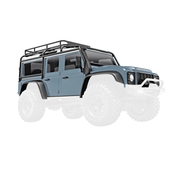 TRX-4M Land Rover Defender Assembled Light Blue Body