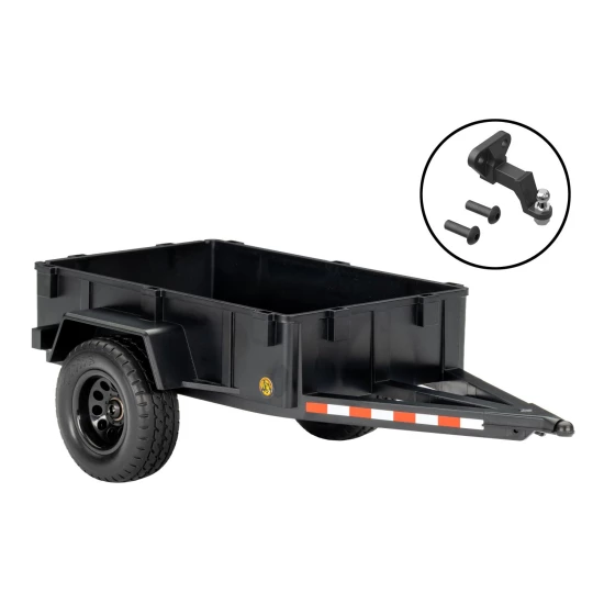 TRX-4M Utility Trailer met Trekhaak
