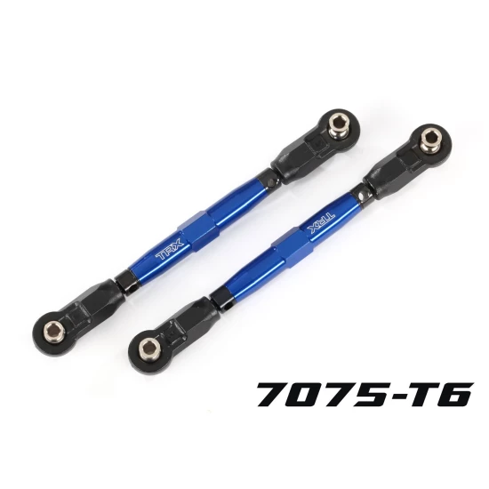 TUBES 88 mm blauwe aluminium stuurstangen (2)