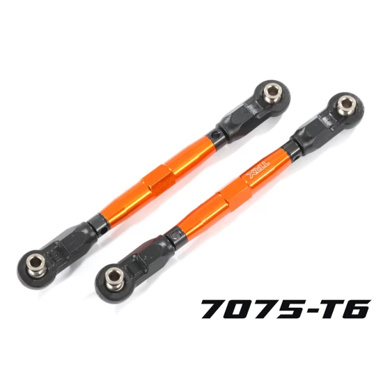 TUBES 88 mm oranje aluminium stuurstangen (2)