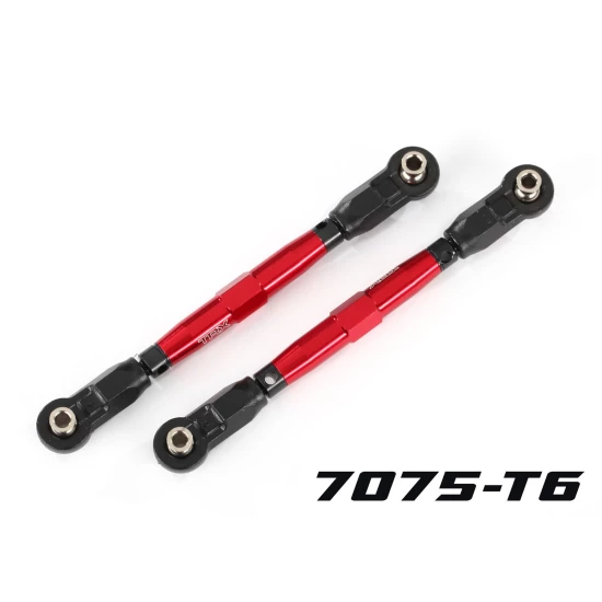 TUBES 88 mm rode aluminium stuurstangen (2)