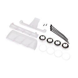 White LED Light Pod Housing