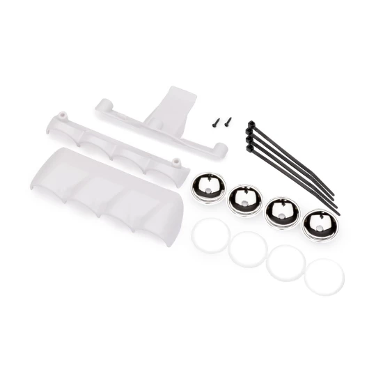 White LED Light Pod Housing