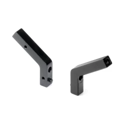 X4 ALU SHOCK HOLDER REAR FIXED FOR UNI BULKHEADS (2)