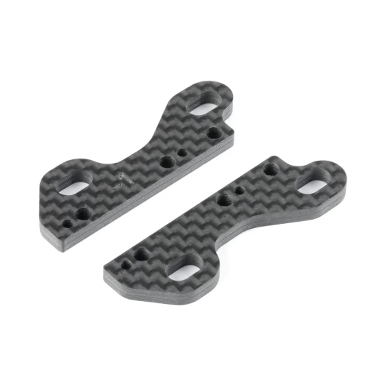 X4 UNIVERSAL CARBON UPPER CLAMP -1MM FOR UNI BULKHEADS (2)