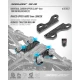 X4 UNIVERSAL CARBON UPPER CLAMP -1MM FOR UNI BULKHEADS (2)