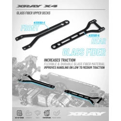 X4'26 GLASS FIBER UPPER DECK - SPLIT REAR - SOFT