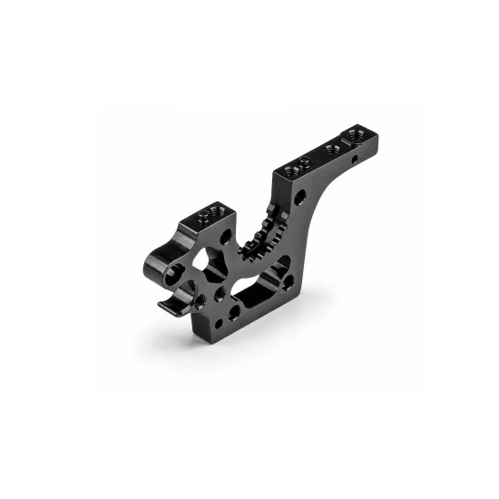 X4F ALU FRONT BULKHEAD - ADJUSTABLE FLEX - SWISS 7075 T6