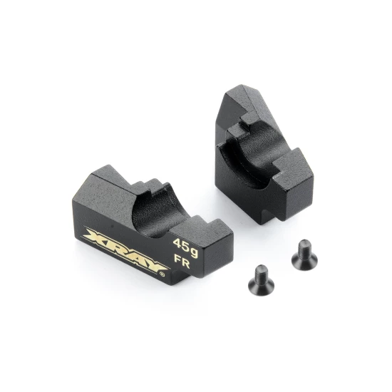 X4F BALANCING WEIGHT FOR XLP2 SHOCKS - FRONT L&R (45g+45g)