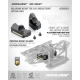 X4F BALANCING WEIGHT FOR XLP2 SHOCKS - FRONT L&R (45g+45g)