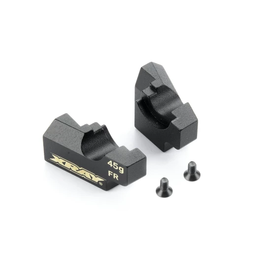 X4F BALANCING WEIGHT FOR XLP2 SHOCKS - FRONT L&R (45g+45g)