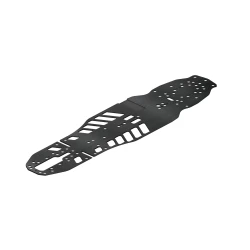 X4F'27 ALU FLEX CHASSIS 1.5MM - SWISS 7075 T6