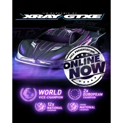 XRAY GTXE’27 - 1/8 Electric On-Road GT Car