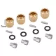 INJORA 4PCS 7mm Brass Wheel Hex Hub Extenders For 1/18 TRX4M