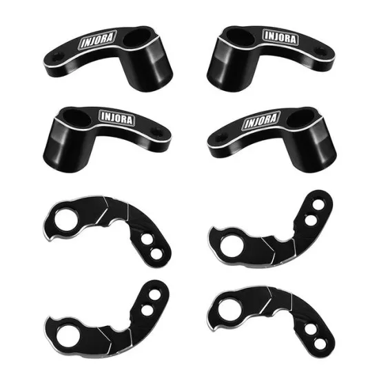 INJORA CNC Aluminum Flex Blades Suspension Travel Extension for 1/18 TRX4M