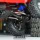 INJORA Roestvrijstalen Hoogte Vrije Spoorstangen Set voor 1/18 TRX4M High Trail K10 en F150