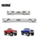 INJORA Roestvrijstalen Aandrijfassen voor 1/18 RC Crawler TRX4M High Trail K10 F150