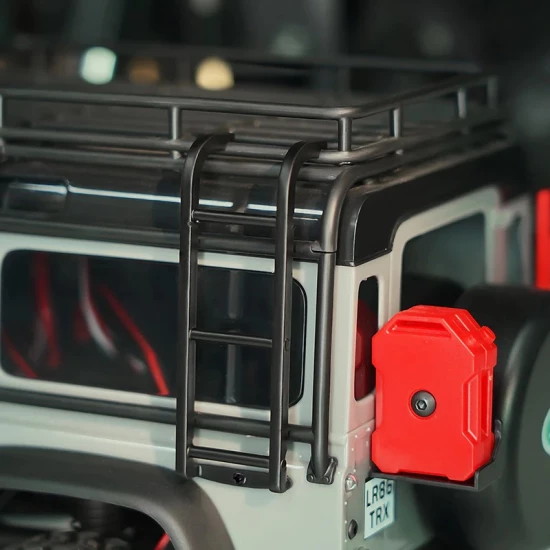 INJORA Metalen Mini Zijladder Voor 1/18 TRX4M Defender