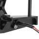 INJORA CNC Aluminium Voor en Achterbumper met Verlichting voor 1/18 TRX4M Defender
