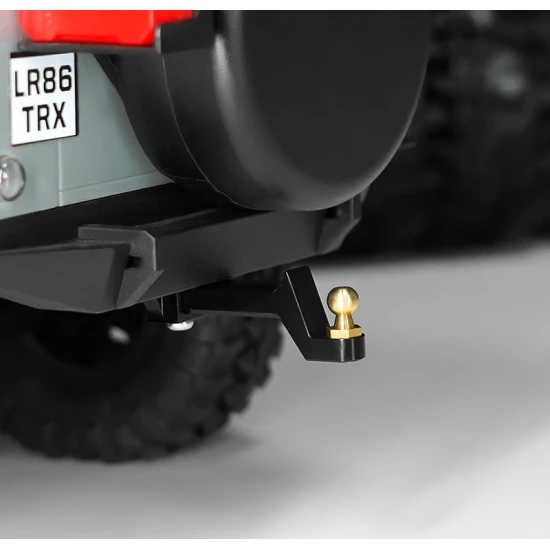 INJORA Verstelbare Aluminium Trekhaak met Koperen Kogel voor 1/18 TRX4M