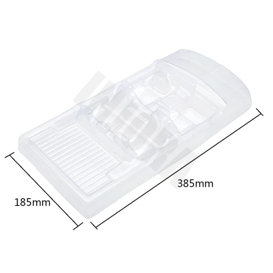 INJORA Zachte Plastic Interieurdecoratie voor 1/10 Axial SCX10 II Traxxas TRX4 Body