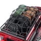 INJORA 1 Stuks Zwart Elastisch Bagagenet voor 1:10 RC Rock Crawler