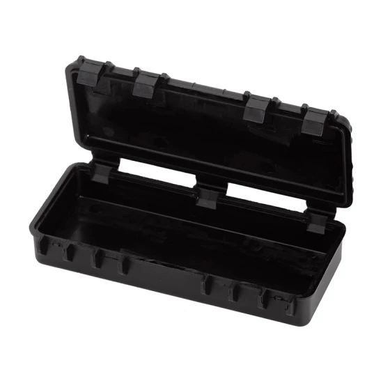INJORA 3 stuks Zwarte Plastic Opbergbox Decoratie Gereedschap, 1/10 schaal accessoires voor RC Crawler
