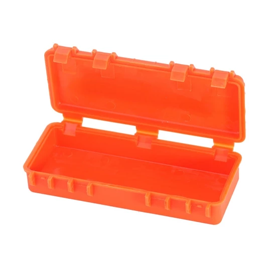 INJORA 3 stuks Oranje Plastic Opbergbox Decoratie Gereedschap, 1/10 schaal accessoires voor RC Crawler