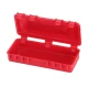 INJORA 3 stuks Rode Plastic Opbergbox Decoratie Gereedschap, 1/10 schaal accessoires voor RC Crawler