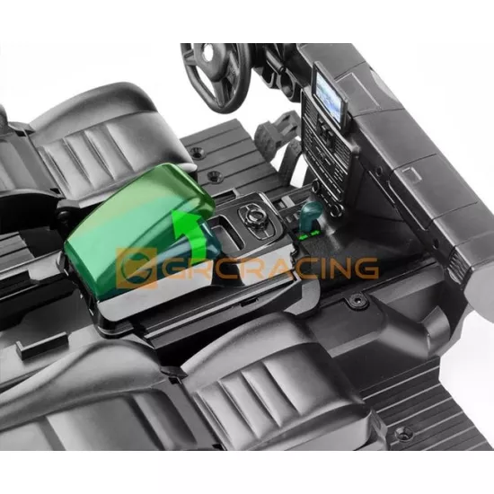 INJORA Black Interior Body Shell Cab Seat Kit for TRX4 G500 TRX6 G63