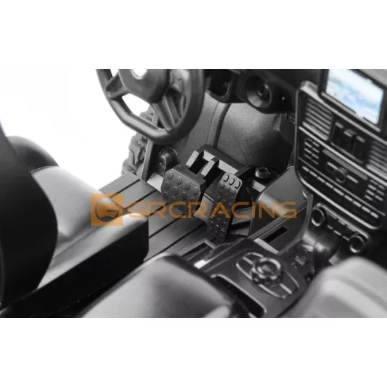 INJORA Black Interior Body Shell Cab Seat Kit for TRX4 G500 TRX6 G63