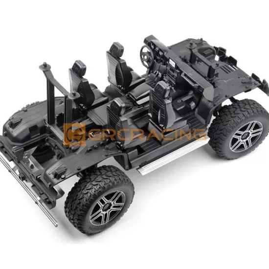 INJORA Black Interior Body Shell Cab Seat Kit for TRX4 G500 TRX6 G63