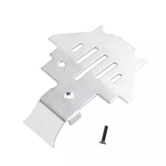 INJORA Stainless Steel Chassis Armor Axle Protector Skid Plate for Traxxas TRX-4