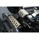 INJORA Stainless Steel Chassis Armor Axle Protector Skid Plate for Traxxas TRX-4