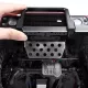 INJORA Stainless Steel Chassis Armor Axle Protector Skid Plate for Traxxas TRX-4