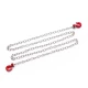 INJORA Metalen ketting Trekhaak voor 1:10 RC Crawler